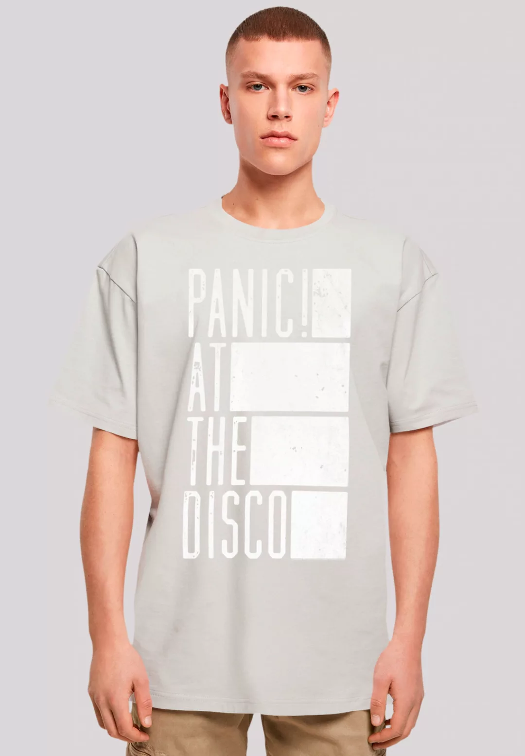 F4NT4STIC T-Shirt "Panic At The Disco Block Text", Premium Qualität günstig online kaufen