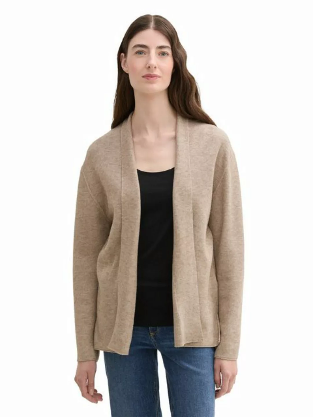 TOM TAILOR Strickjacke (1-tlg) Plain/ohne Details günstig online kaufen