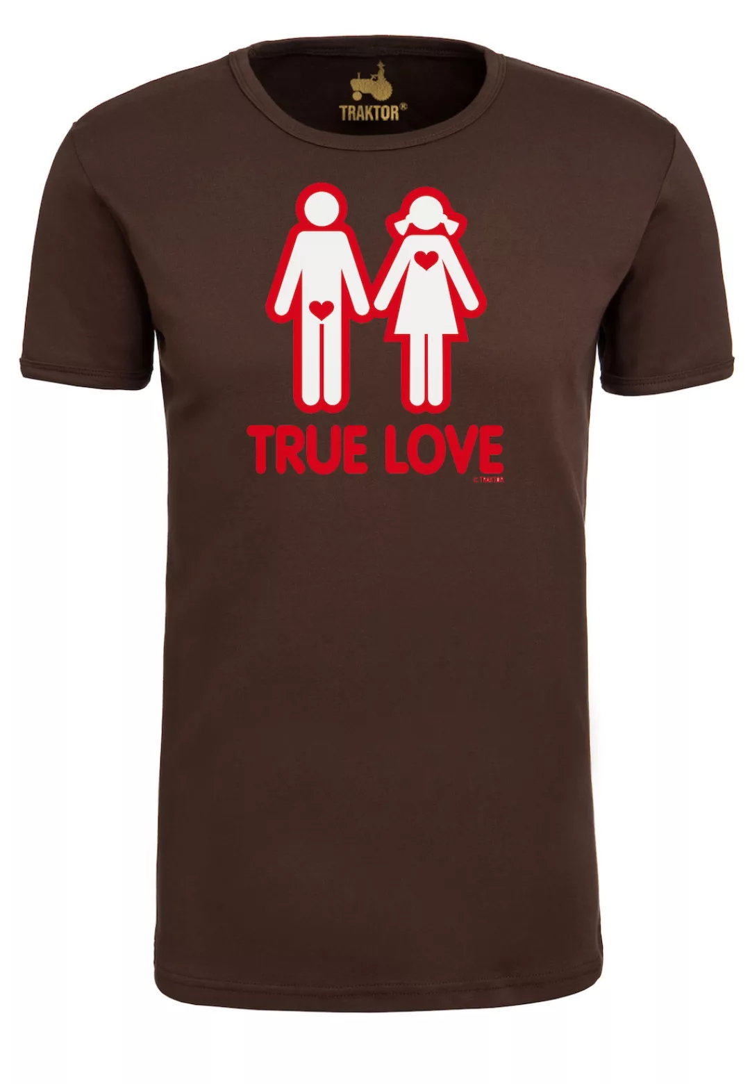 LOGOSHIRT T-Shirt "True Love", mit lustigem Print günstig online kaufen