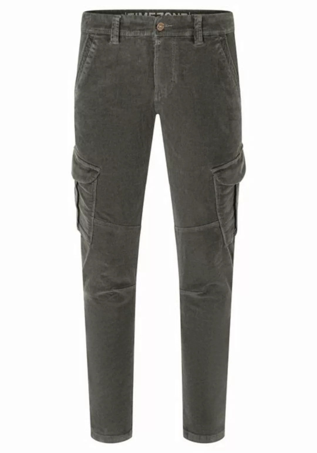 TIMEZONE Herren Cargo Hose REGULAR NIKLASTZ - Regular Fit - Grau Blau Grün günstig online kaufen