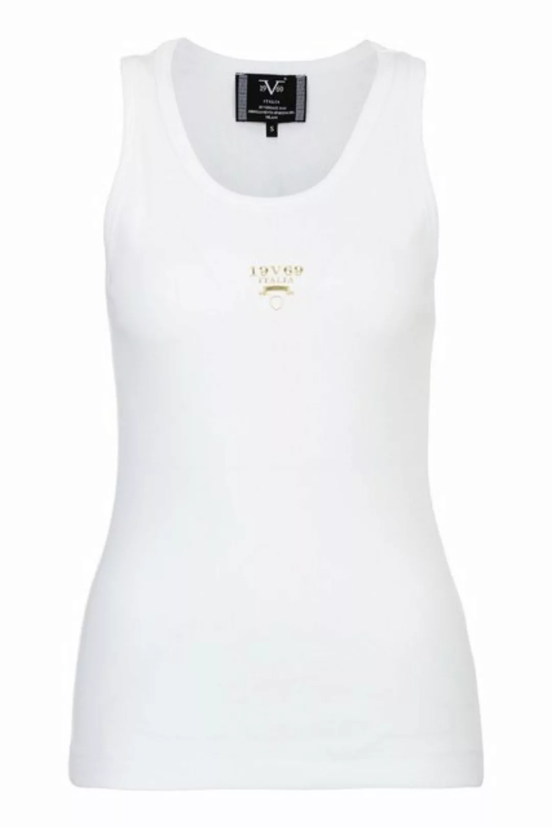 19V69 ITALIA T-Shirt BENICE GOLD LOGO TANK TOP R-NECK günstig online kaufen