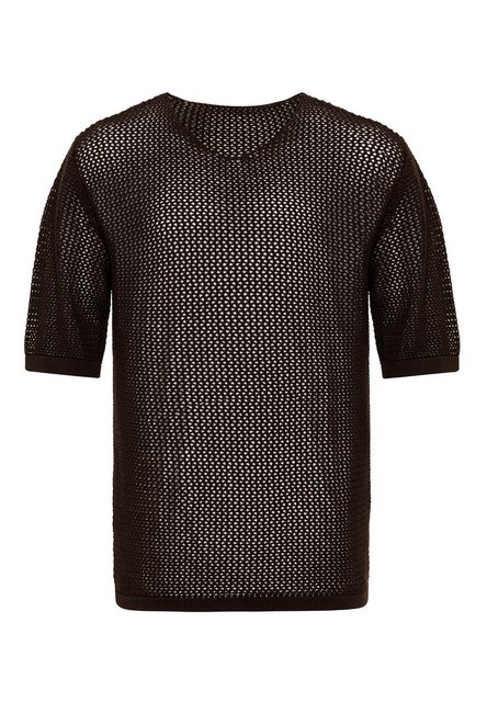 Antioch Poloshirt Pago -Transparent - Regular Fit - Cellular Knitted günstig online kaufen