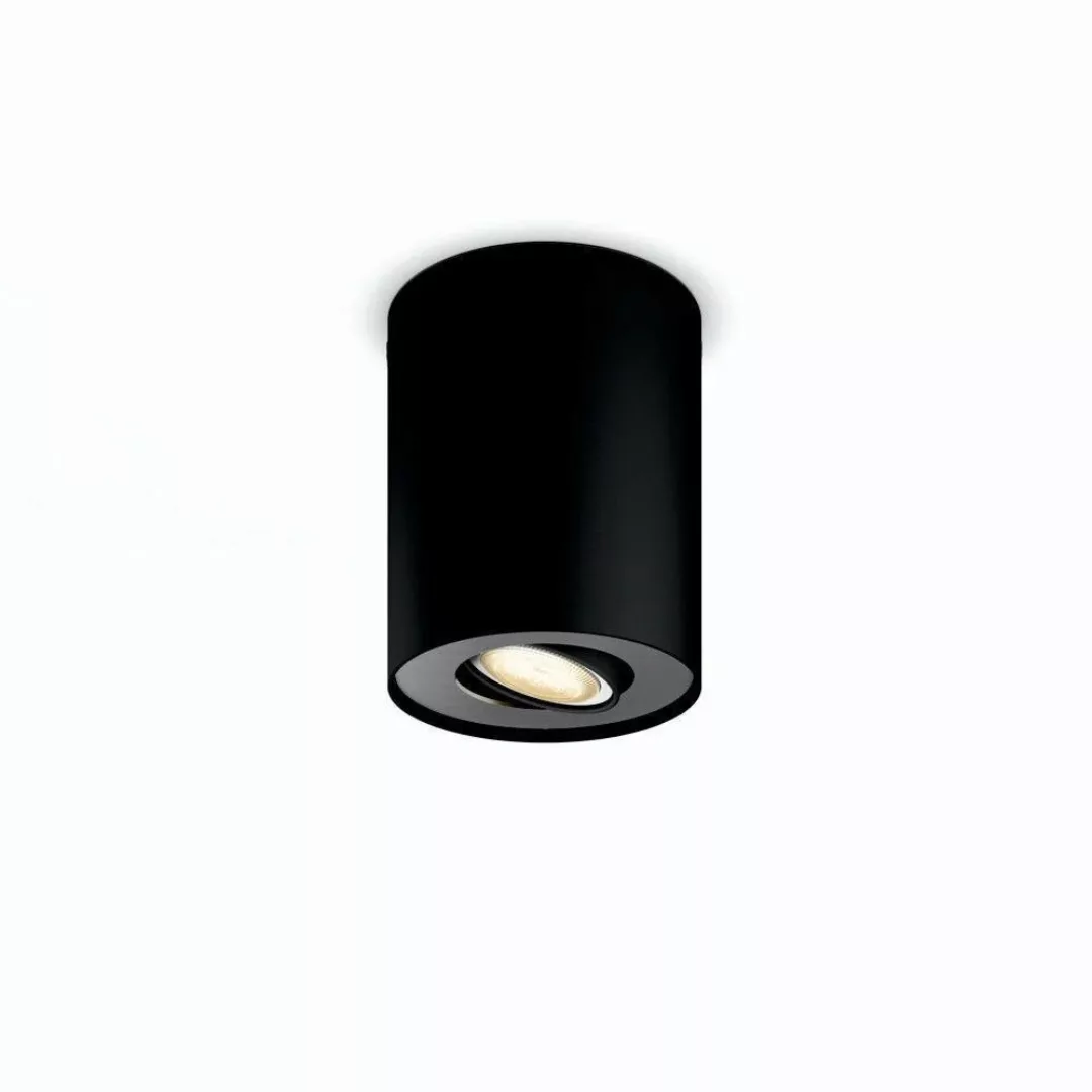 Philips Hue Bluetooth White Ambiance Spot Pillar in Schwarz 5W 350lm GU10 m günstig online kaufen