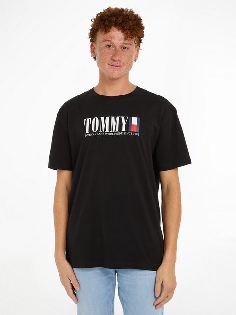 Tommy Jeans Plus T-Shirt TJM REG TOMMY DNA FLAG TEE EXT Große Größen mit Lo günstig online kaufen