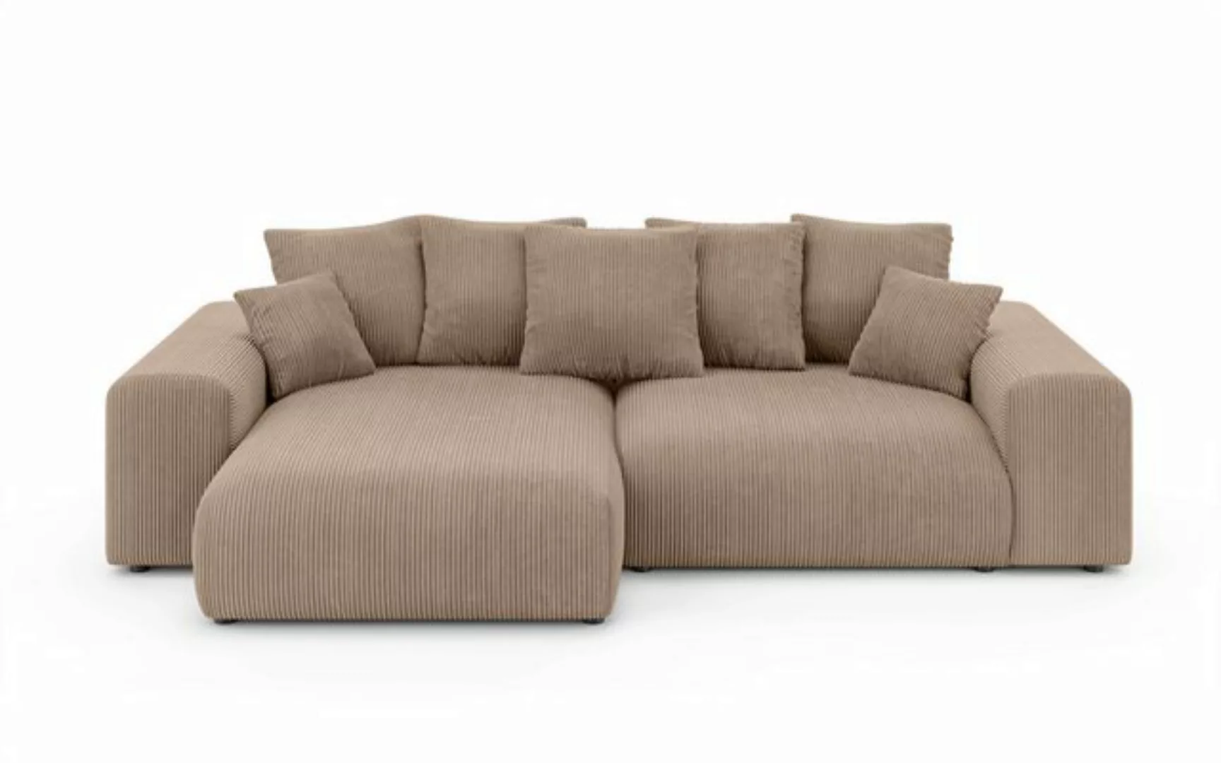 INOSIGN Ecksofa Ecksofa Lakeside mit Bettfunktion und Bettkasten, B/T/H 257 günstig online kaufen