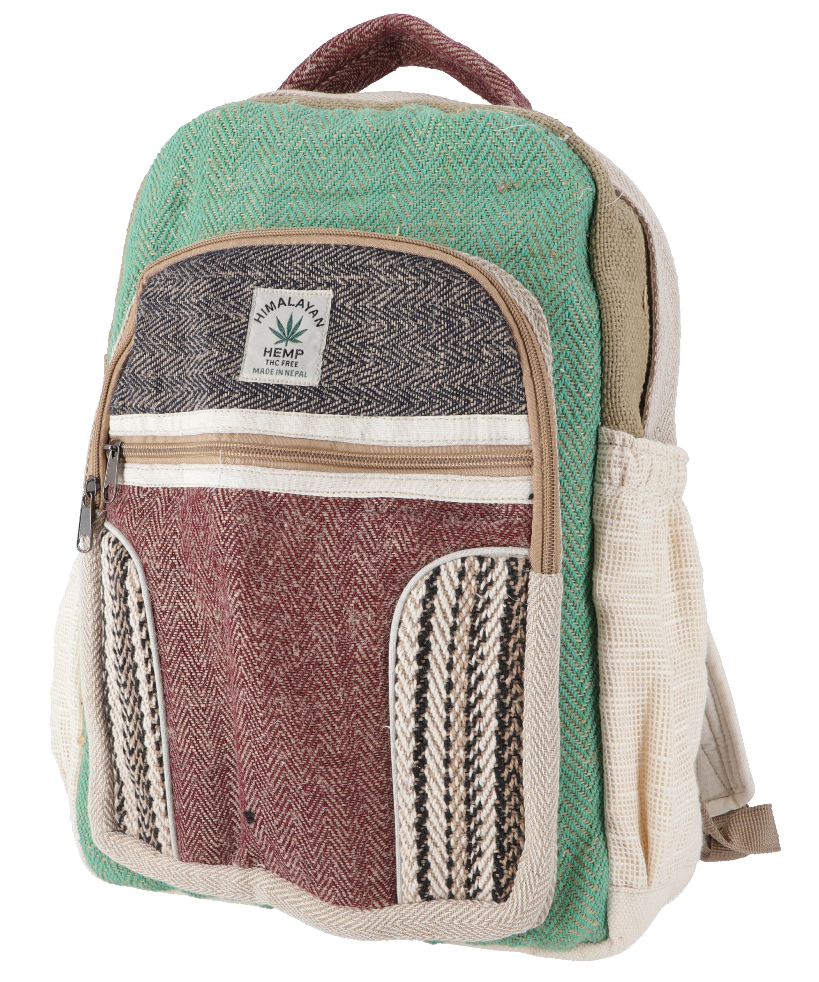 Guru-Shop Freizeitrucksack Ethno Hanf Rucksack - günstig online kaufen