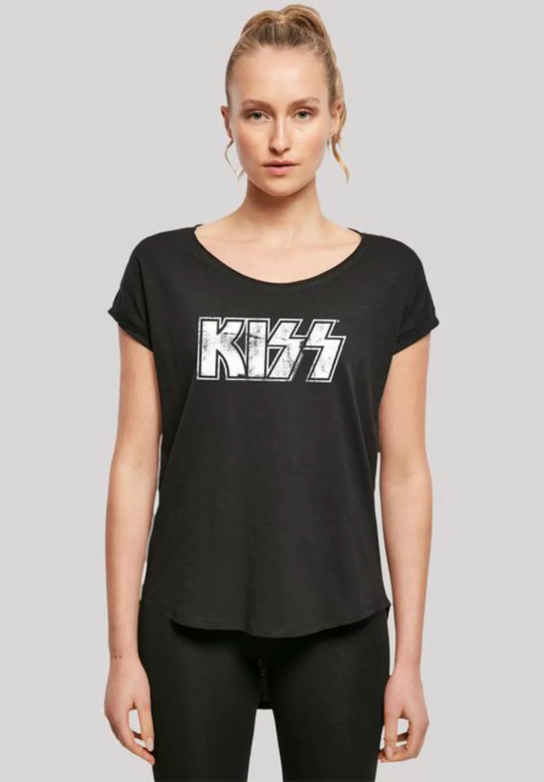 F4NT4STIC T-Shirt "Kiss Rock Band Vintage Logo", Premium Qualität, Musik, B günstig online kaufen