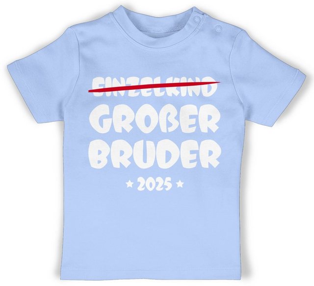 Shirtracer T-Shirt Einzelkind Großer Bruder 2025 Großer Bruder günstig online kaufen