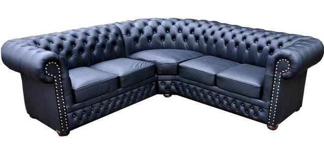 Xlmoebel Ecksofa Ecksofa Chesterfield Wohnlandschaft Eckcouch Eck Leder Gar günstig online kaufen