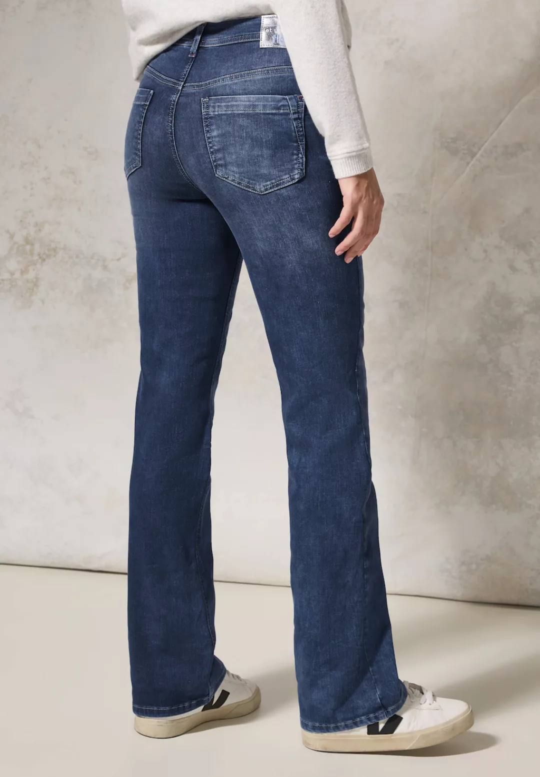 Cecil Bootcut-Jeans, High Waist günstig online kaufen