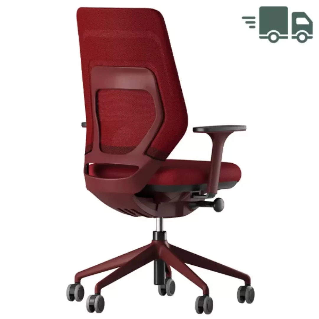 fm Asiento Bürodrehstuhl | rot | Komfort günstig online kaufen