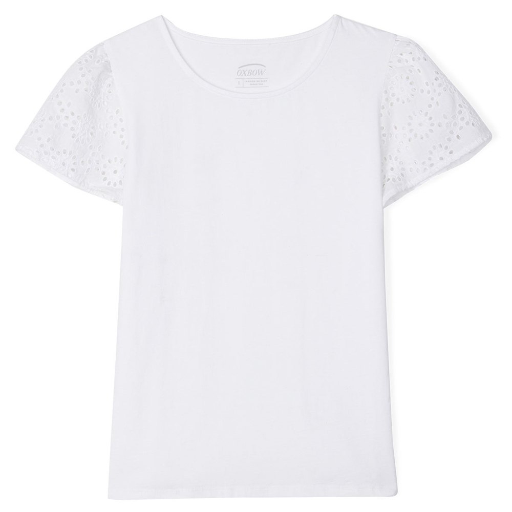 Oxbow Tosca Kurzärmeliges T-shirt 1 Blanc günstig online kaufen