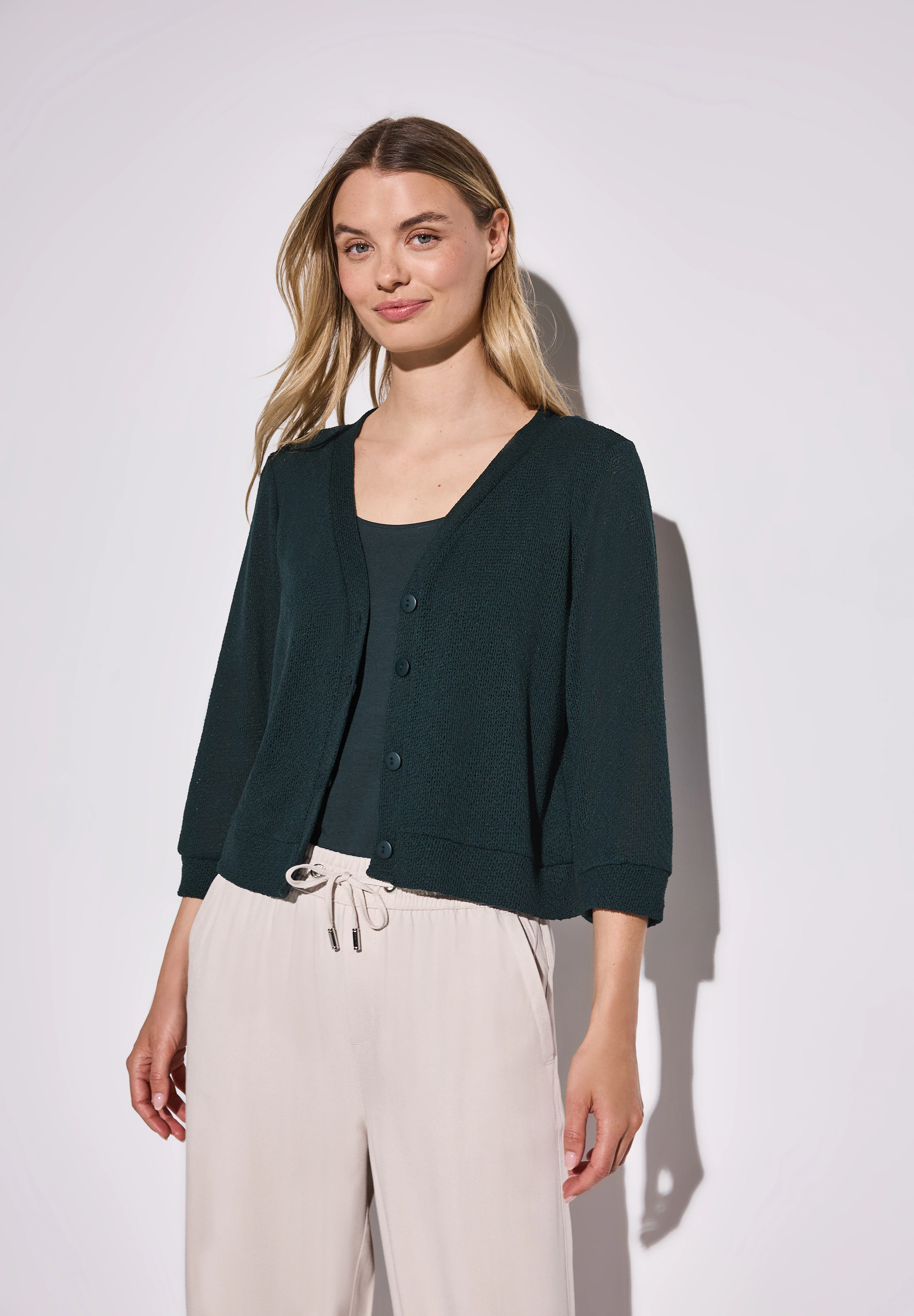 STREET ONE Cardigan, mit Knopfleiste günstig online kaufen
