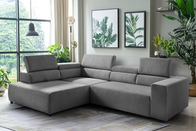 exxpo - sofa fashion Ecksofa »VITTORIO mit Komfortfunktionen, bequem und mo günstig online kaufen