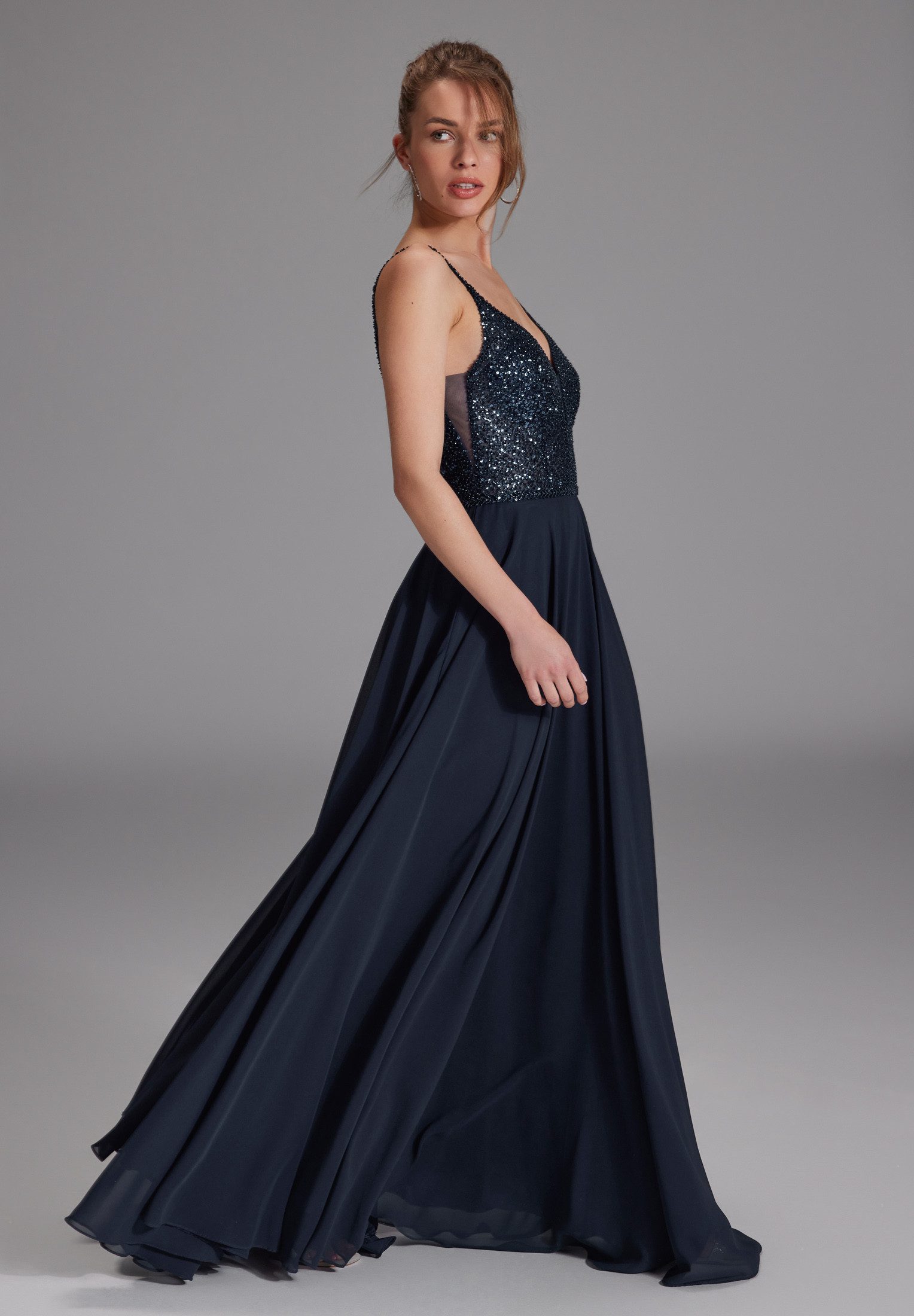 hey kyla Abendkleid Taillierter Schnitt mit günstig online kaufen