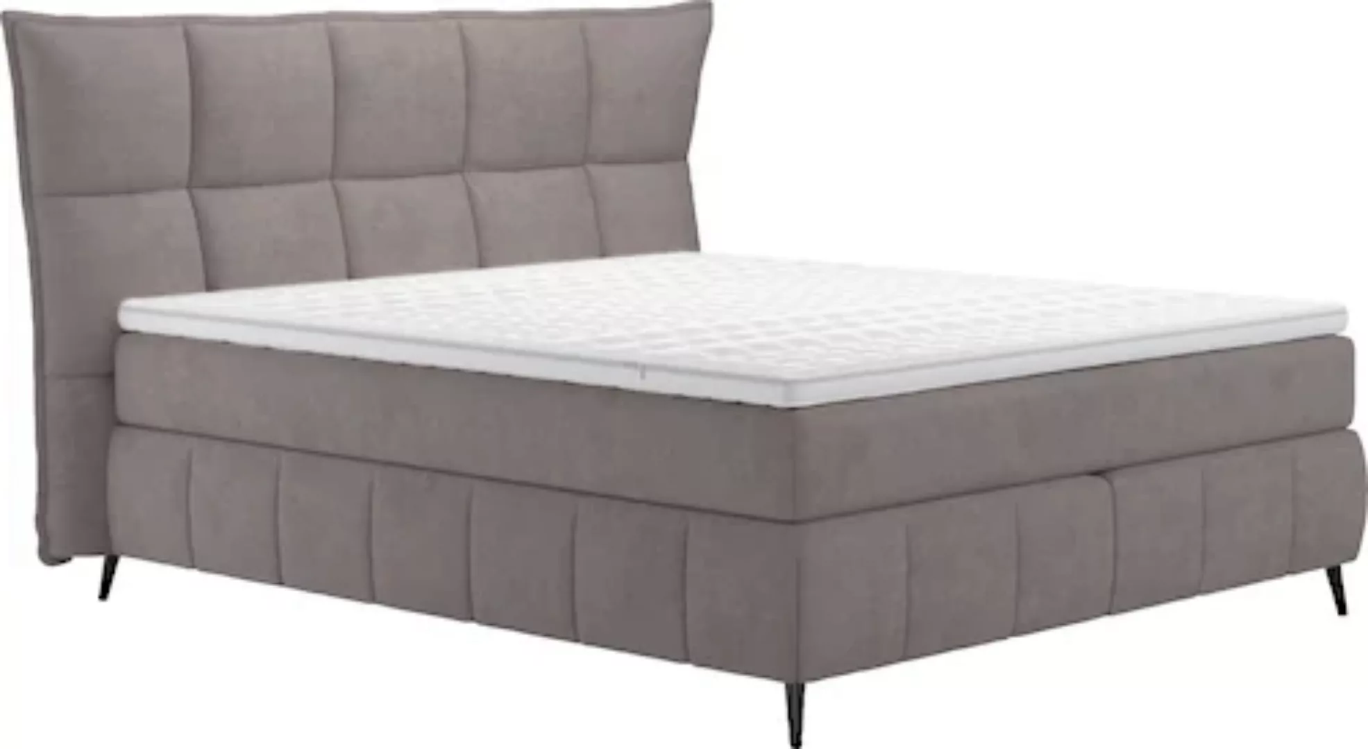 COTTA Boxspringbett »Sarah«, inkl. Topper, 2 Matratzenkerne, Härtegrade H2, günstig online kaufen