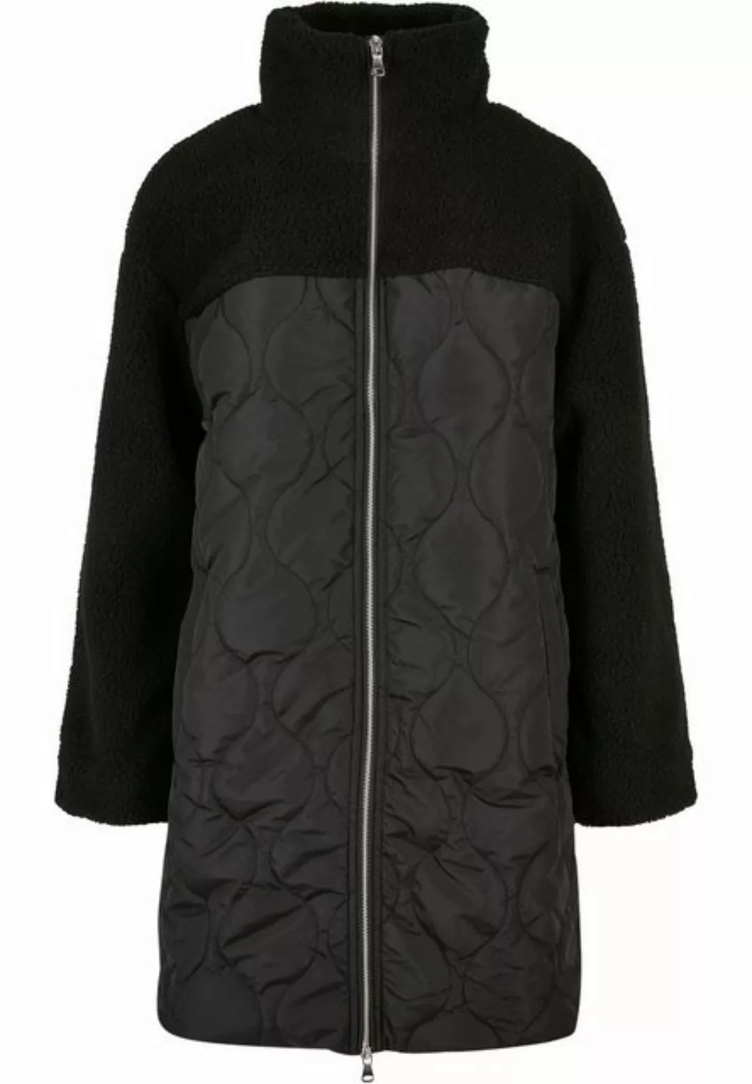 URBAN CLASSICS Winterjacke Damen Ladies Oversized Sherpa Quilted Coat (1-St günstig online kaufen
