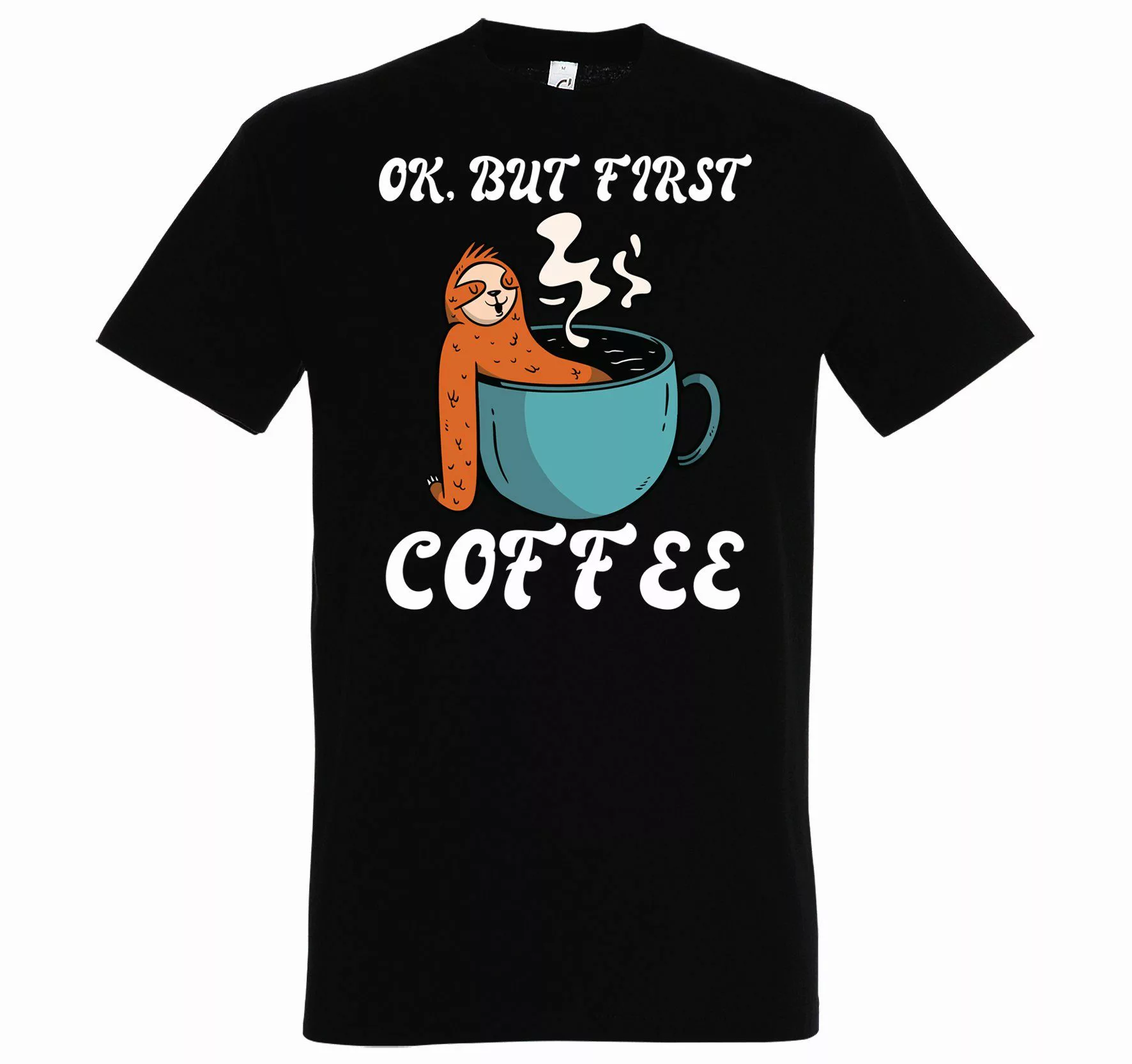 Youth Designz T-Shirt Faultier, But First günstig online kaufen