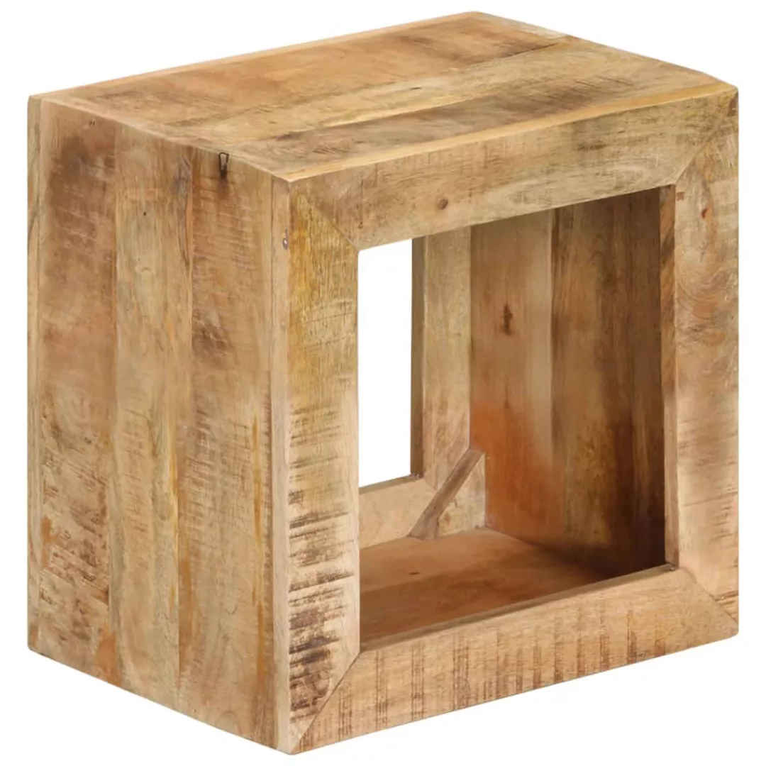 Vidaxl Hocker 40x30x40 Cm Massivholz Mango günstig online kaufen