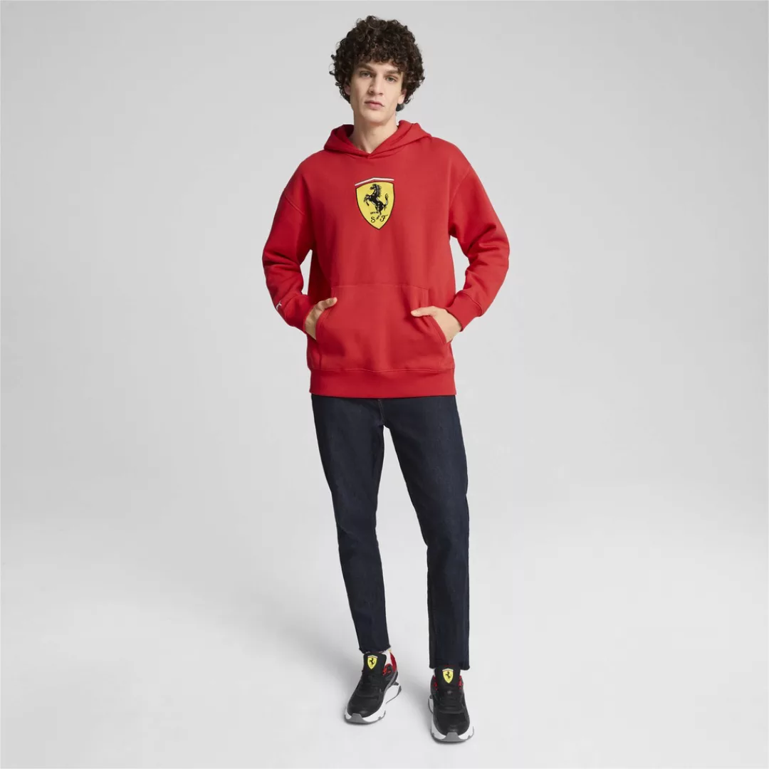 PUMA Hoodie "Scuderia Ferrari Race Big Shield Hoodie Herren" günstig online kaufen