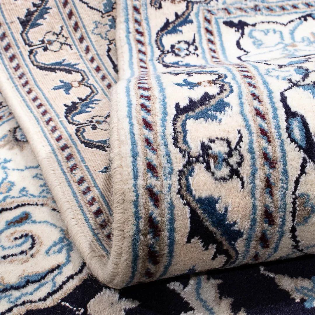 morgenland Orientteppich »Perser - Nain - 245 x 195 cm - dunkelblau«, recht günstig online kaufen