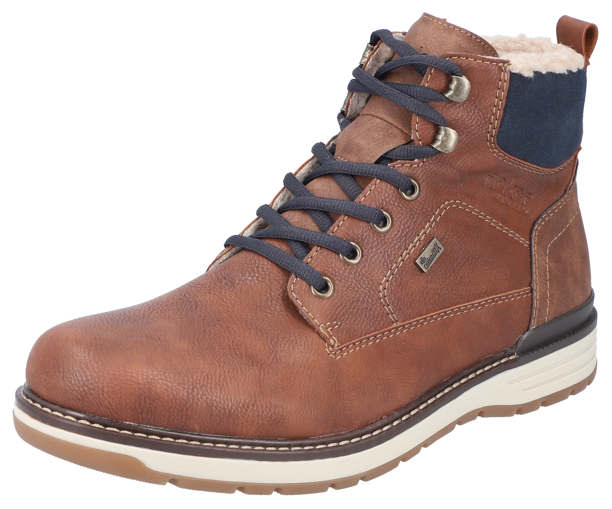 Rieker Winterboots, Winterstiefelette, Schnürboots mit wasserabweisender ri günstig online kaufen