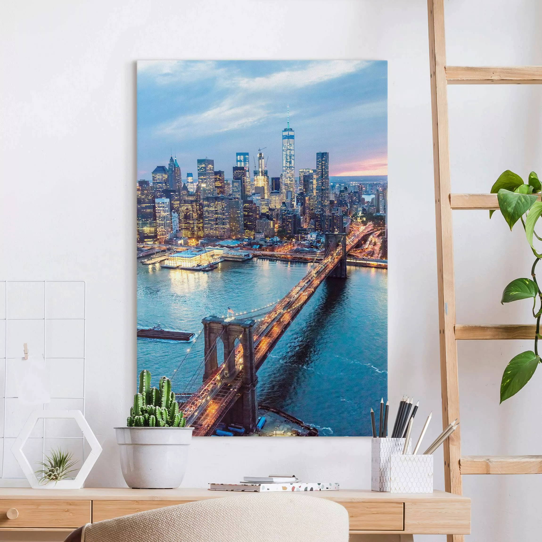 Leinwandbild Brooklyn Bridge New York günstig online kaufen