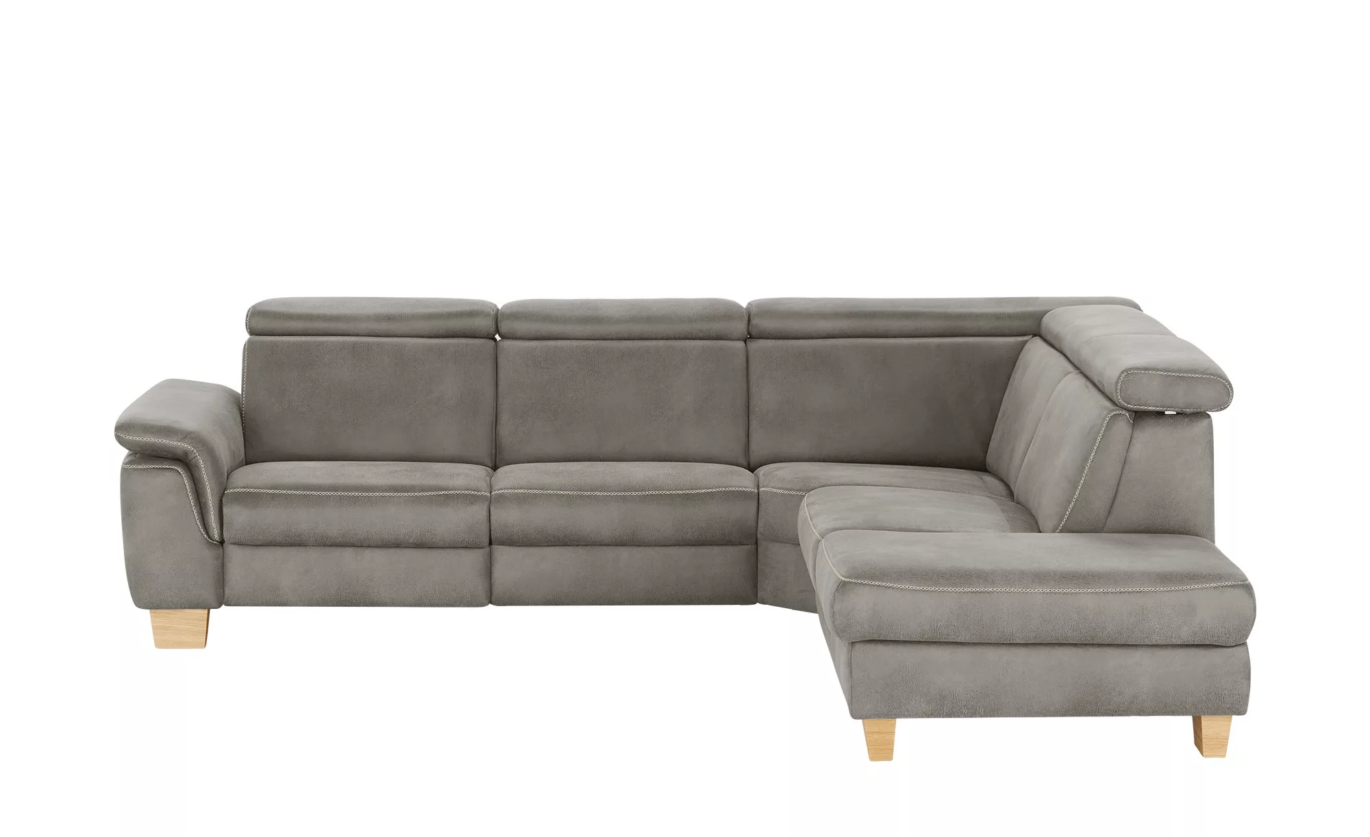 Mein Sofa bold Ecksofa  Beata - grau - 270 cm - 80 cm - 233 cm - Polstermöb günstig online kaufen