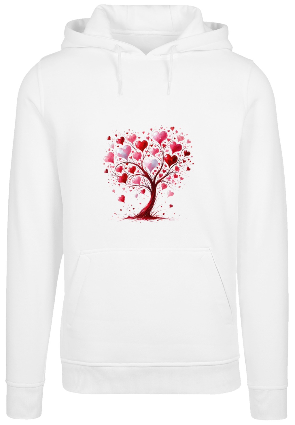 F4NT4STIC Kapuzenpullover "Herz Baum Aquarell Druck", Premium Qualität günstig online kaufen