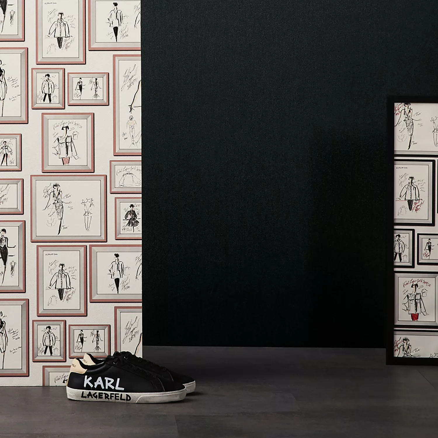 Bricoflor Modische Tapete in Beige und Weiß Moderne Fashion Vliestapete mit günstig online kaufen