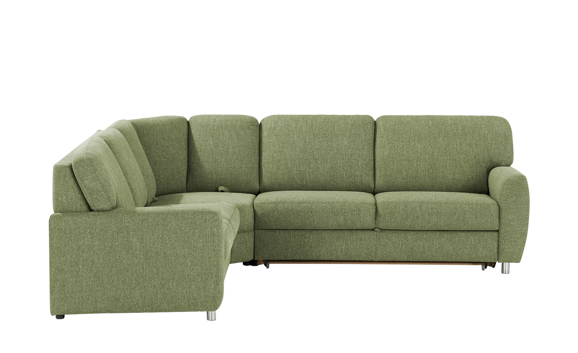 smart Ecksofa  Valencia - grün - 90 cm - Polstermöbel > Sofas > Ecksofas - günstig online kaufen