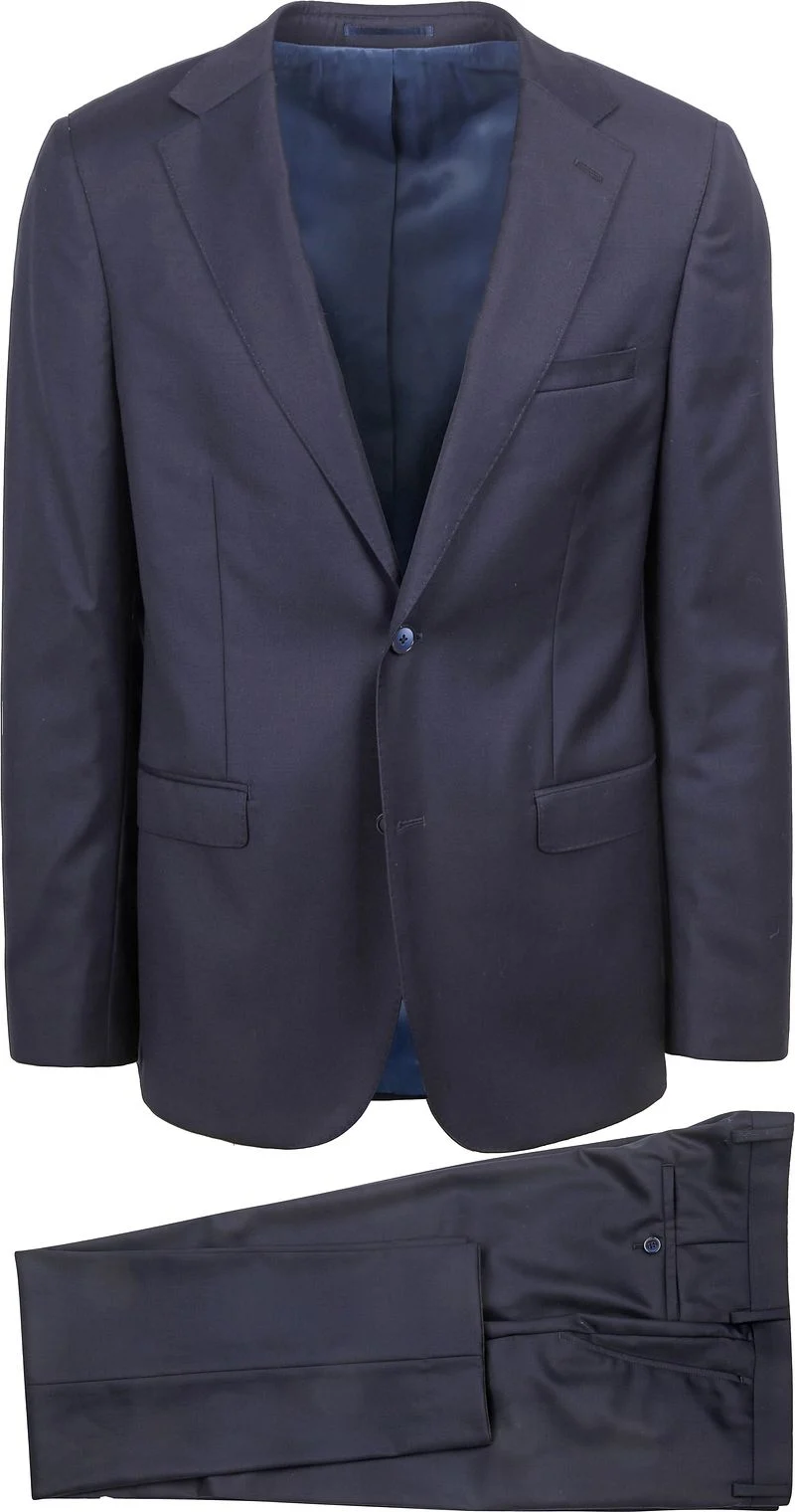 Suitable Suit Wool Navy - Größe 48 günstig online kaufen