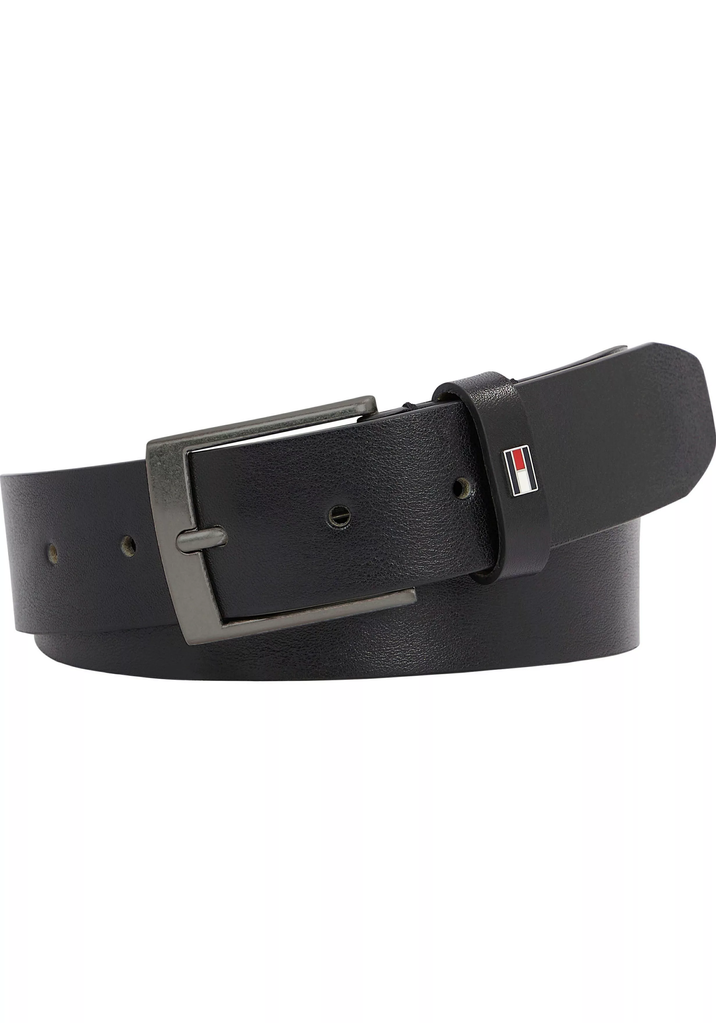 Tommy Hilfiger Ledergürtel "Adan New Leather 3,5cm", mit Logoprägung günstig online kaufen