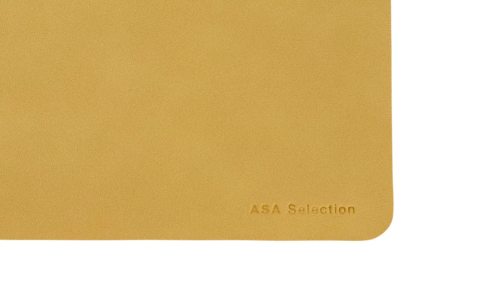 Tischset Soft Leather amber günstig online kaufen