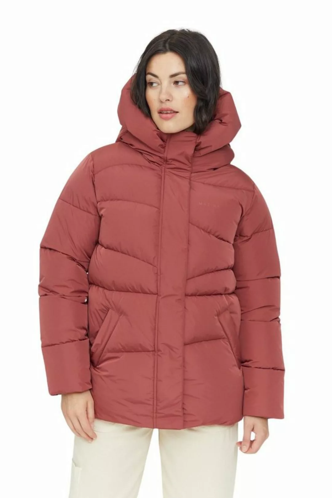 MAZINE Winterjacke WANDA COAT Rot Vegane Damen Winterjacke günstig online kaufen