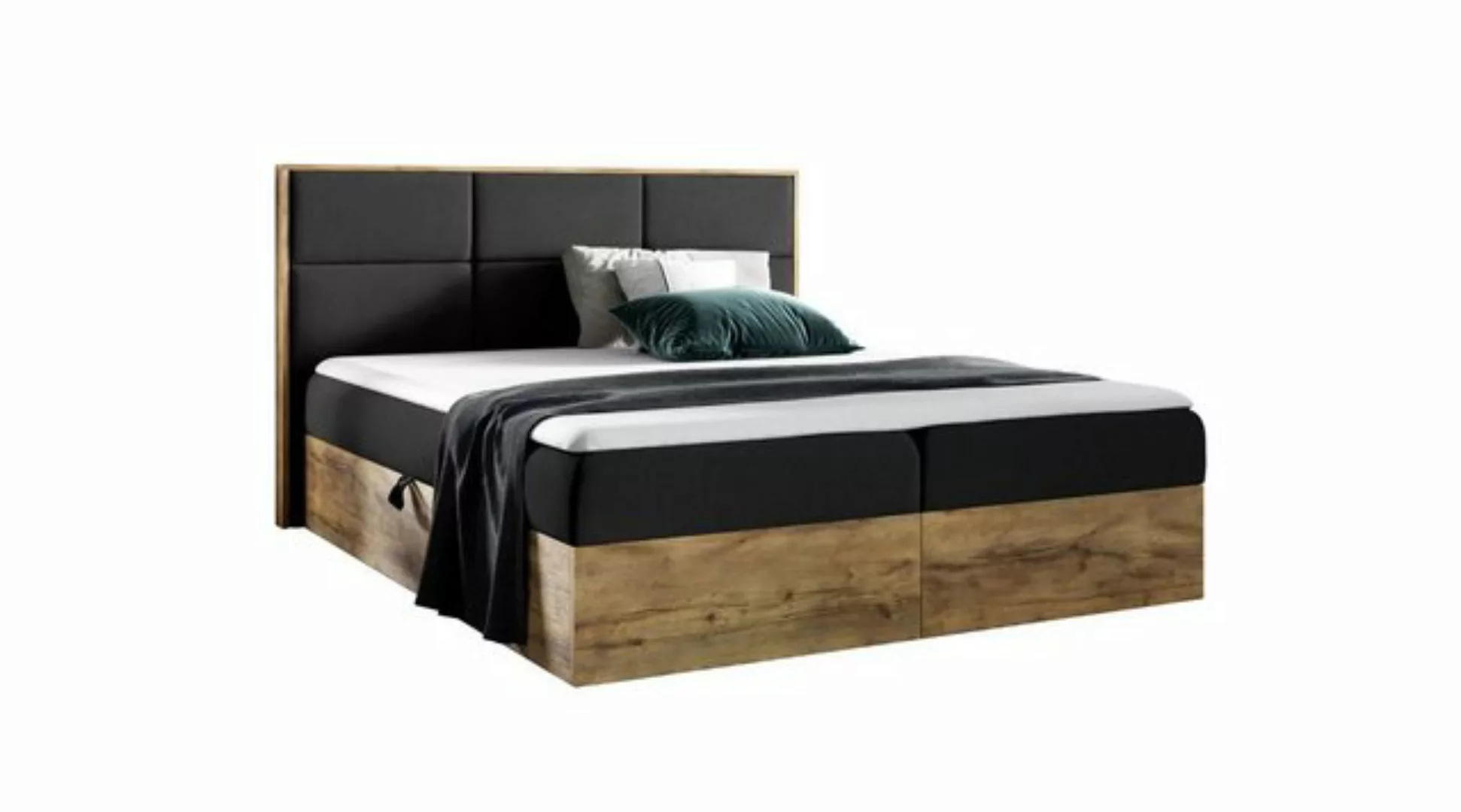 99rooms Boxspringbett Umberto (Schlafzimmerbett, Bett), 120/140/160/180/200 günstig online kaufen