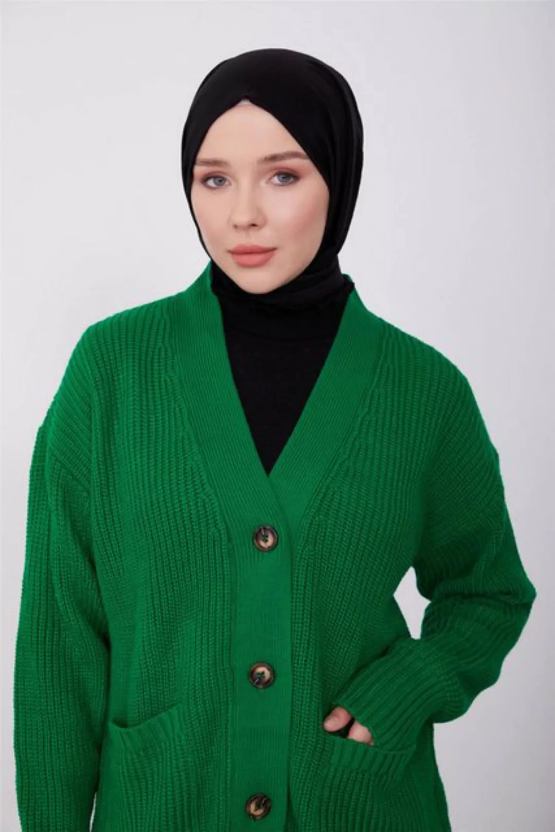 ARMİNE Longstrickjacke Armine Strickjacken für Damen, Hochwertige Schmucklo günstig online kaufen