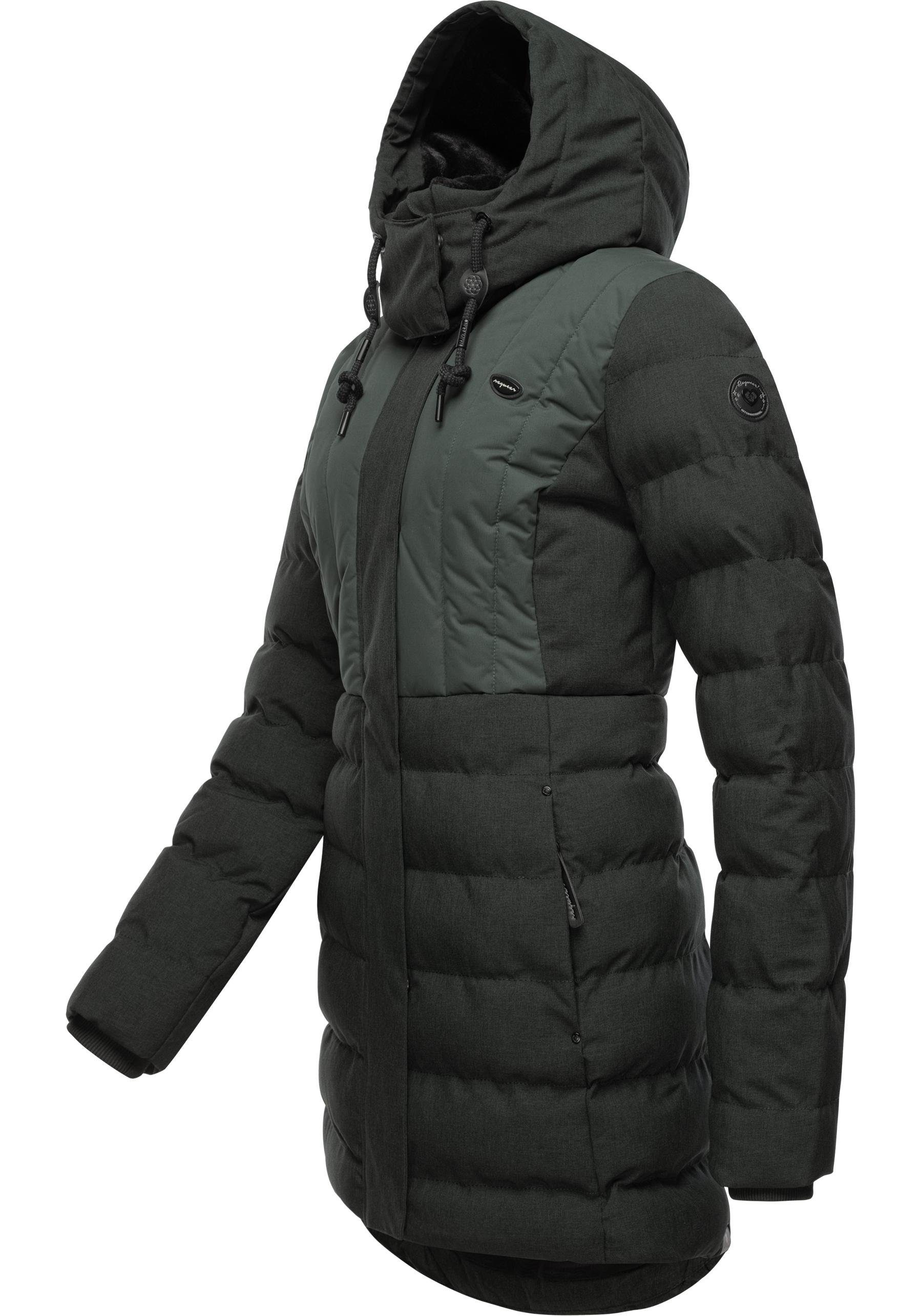 Ragwear Winterjacke Ashanta Block Wasserdichter gesteppter günstig online kaufen