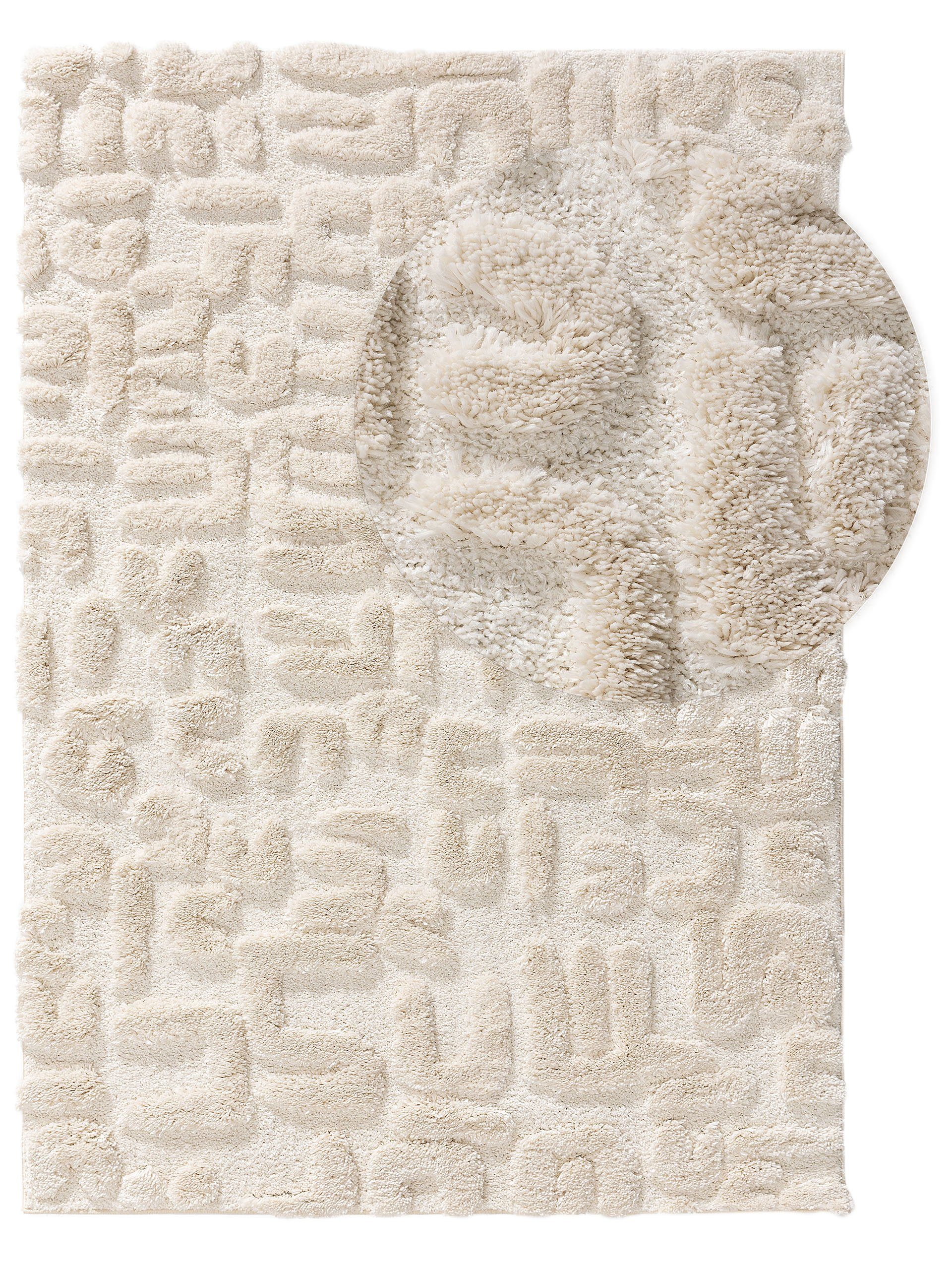 benuta Hochflor-Teppich Tibo, rechteckig, Höhe: 31 günstig online kaufen