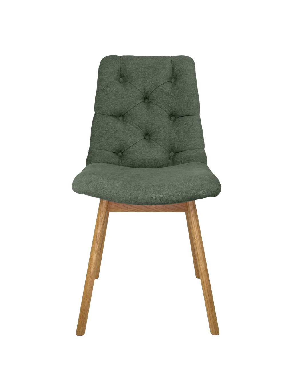 andas 4-Fußstuhl "Ramon", (Set), 2 St., Chenille, mit Massivholzbeinen, ver günstig online kaufen