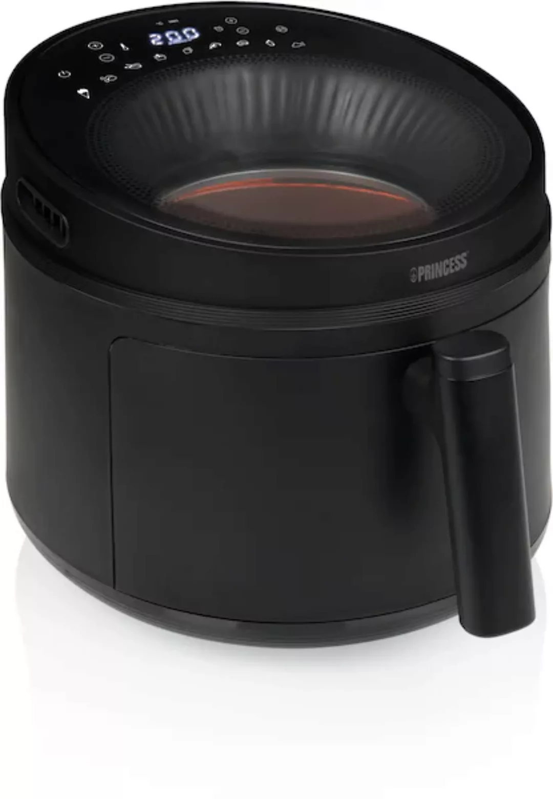 PRINCESS Heißluftfritteuse »182270 Cyclone Vision Airfryer«, 1500 W, Fassun günstig online kaufen