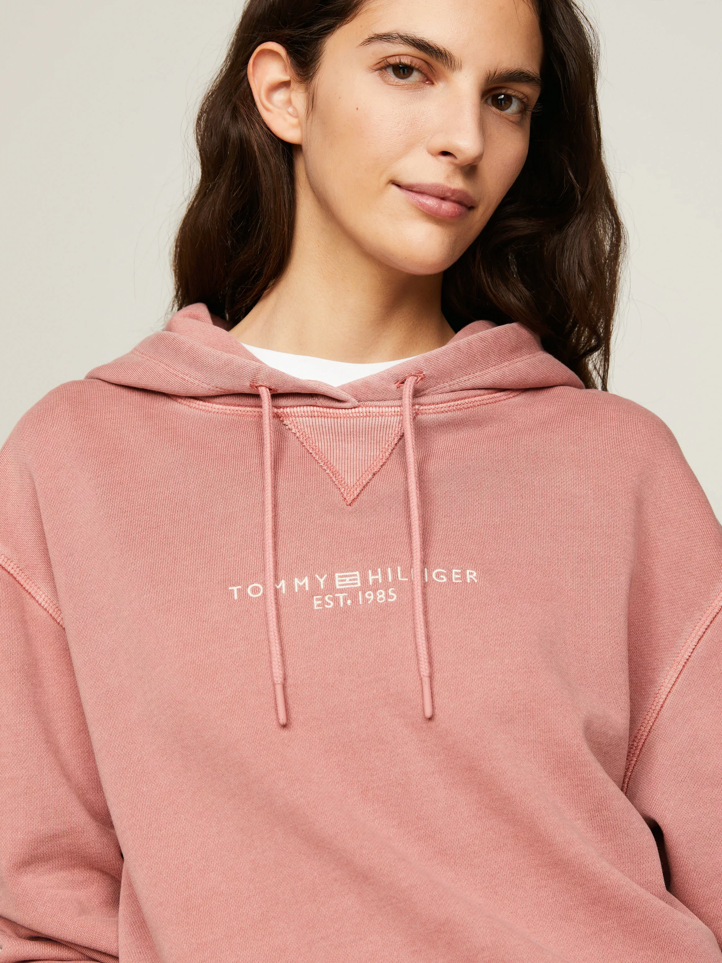 Tommy Hilfiger Kapuzensweatshirt "REG MUTED GMD CORP LOGO HOODIE" günstig online kaufen