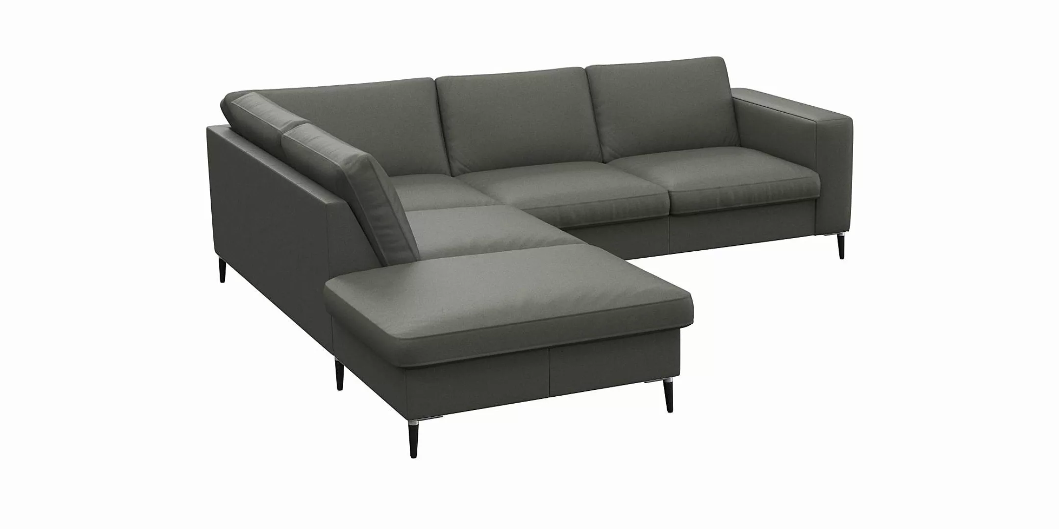 FLEXLUX Ecksofa "Fiore, bequem und komfortabel, zeitlos, L-Form", breite Ar günstig online kaufen