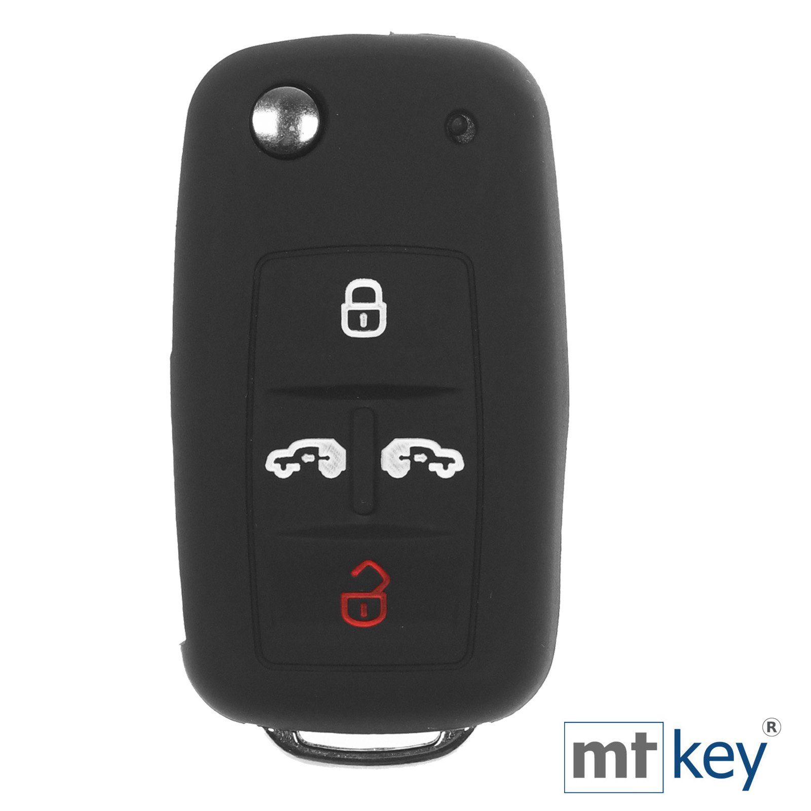 mt-key Schlüsseltasche Autoschlüssel Softcase Silikon Schutzhülle günstig online kaufen