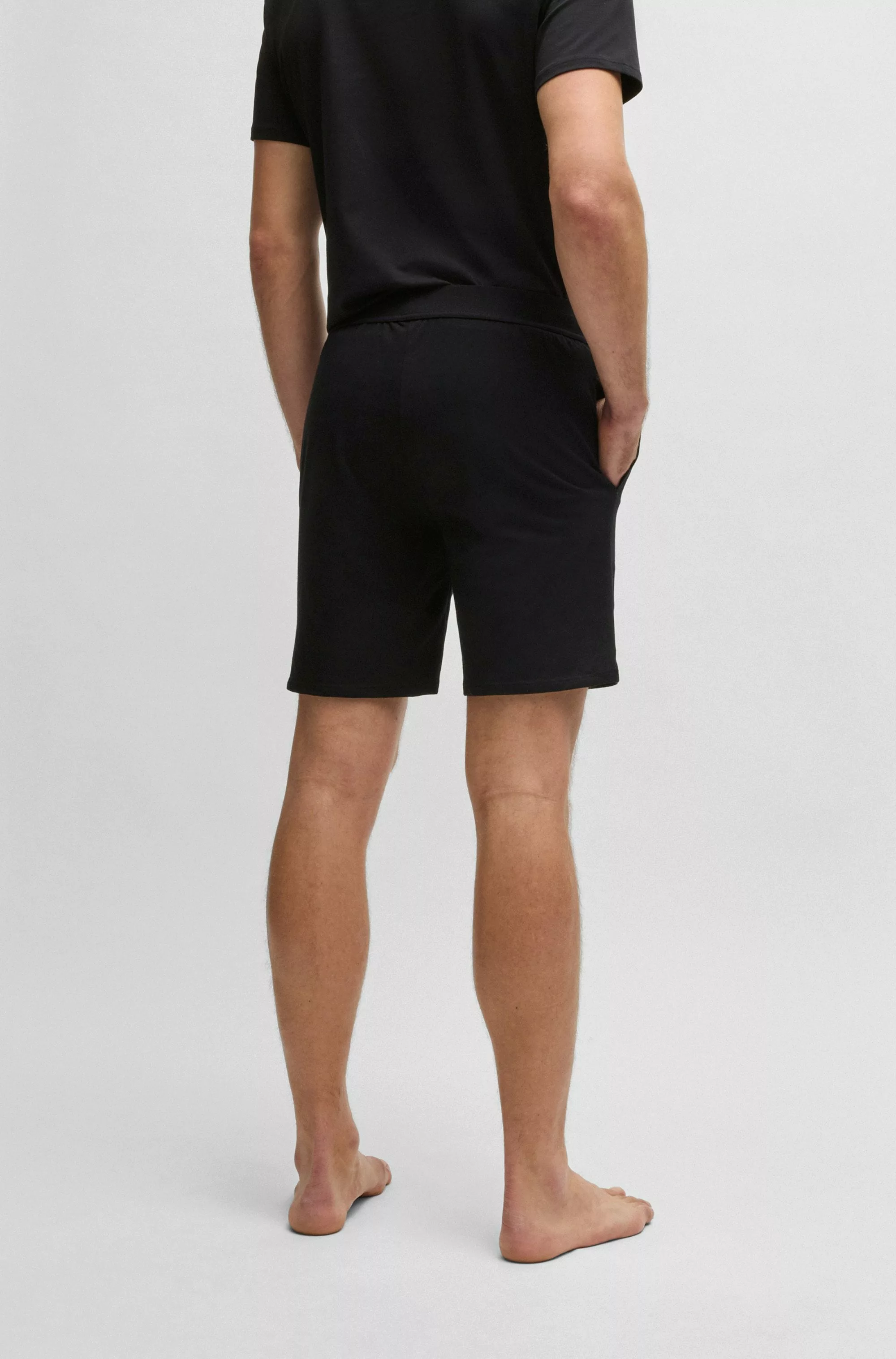 BOSS Pyjamahose "Unique Shorts CW", mit BOSS Schriftzug günstig online kaufen