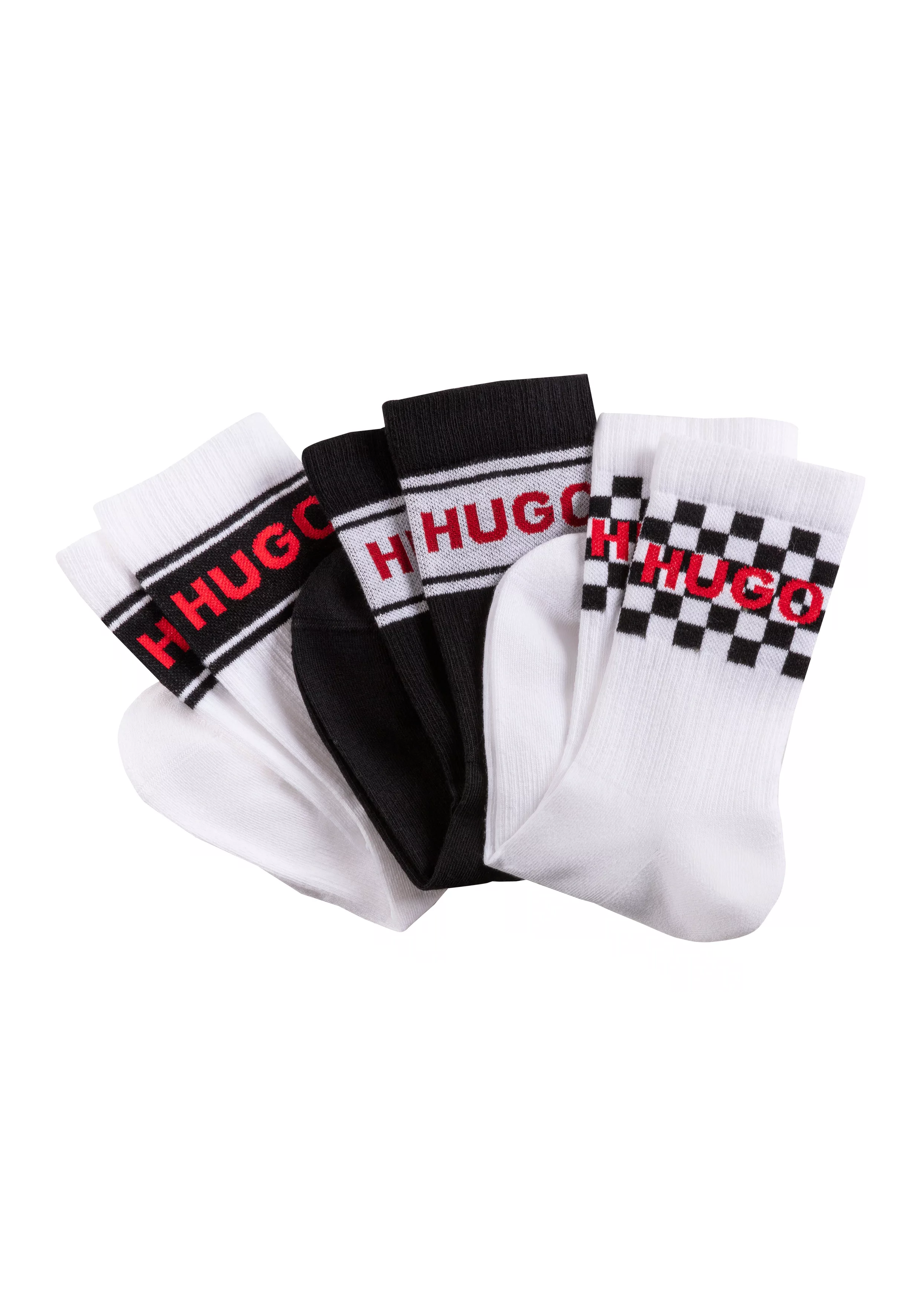 HUGO Underwear Businesssocken "3P QS RIB RACE CC 10258033 01", (Packung, 3 günstig online kaufen