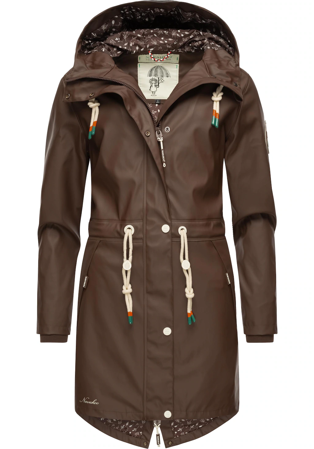 Navahoo Regenjacke "Tropical Stormoo", mit Kapuze, Wasserdichter Damen Outd günstig online kaufen