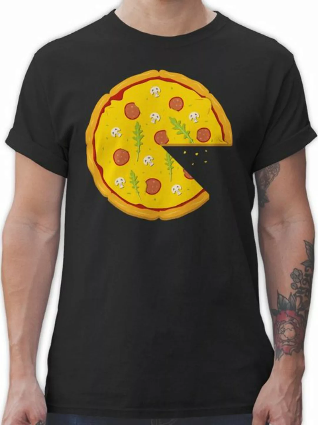 Shirtracer T-Shirt Pizza Partner Teil 1 Partner-Look Pärchen Herren günstig online kaufen