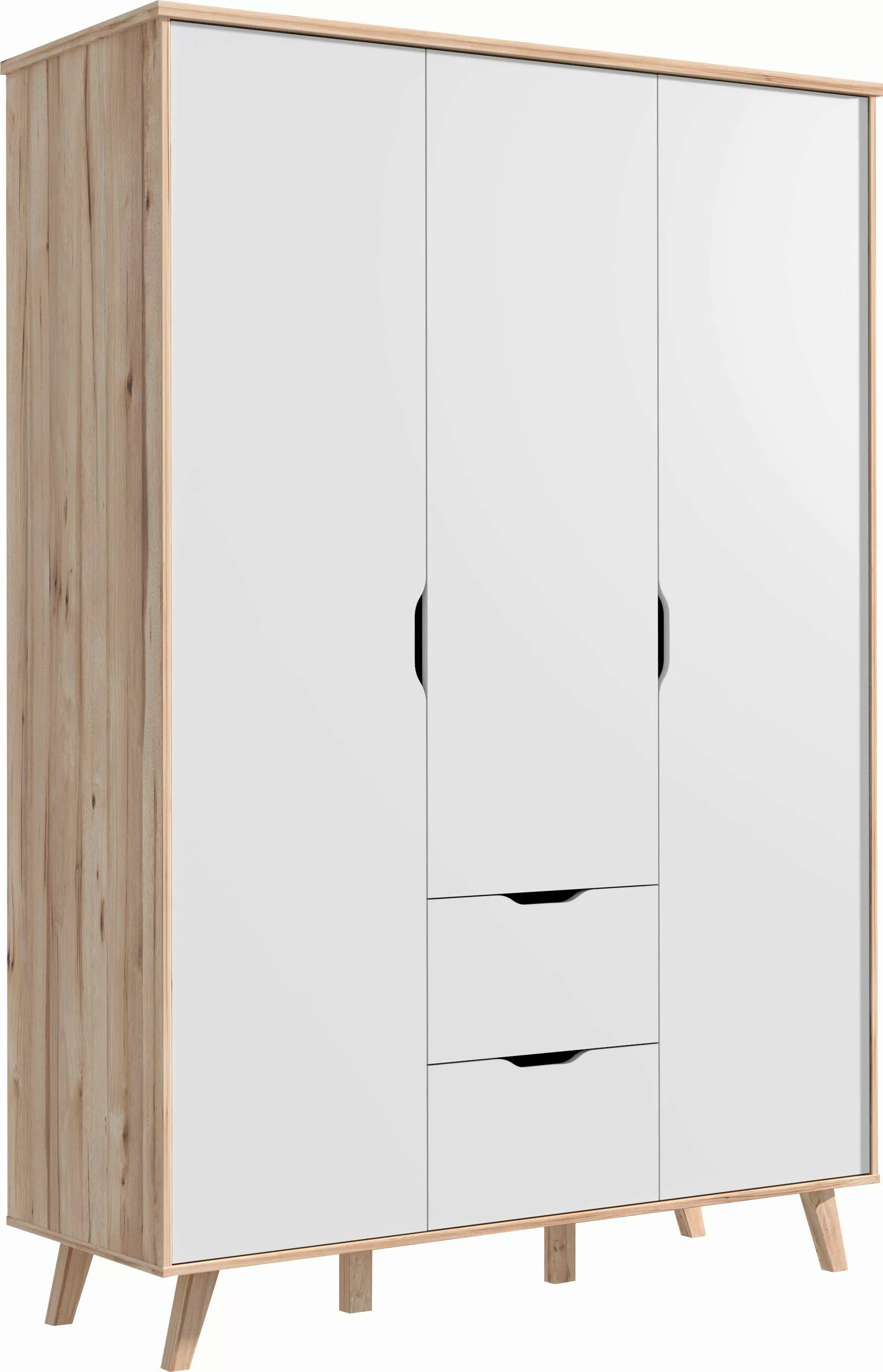 FORTE Drehtürenschrank "Vankka, Kleiderschrank, viel Stauraum,", (B/H/T ca. günstig online kaufen