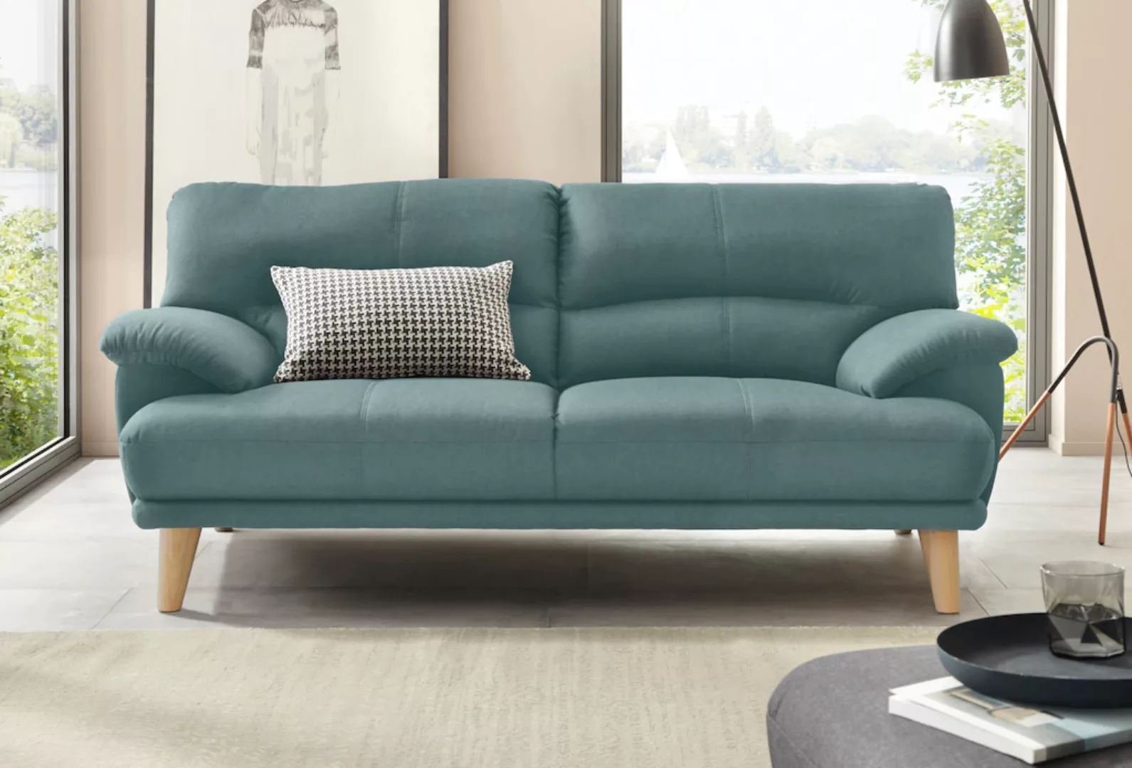 TRENDMANUFAKTUR 3-Sitzer "Cecilia, Sofa in italienischem Design", mit tolle günstig online kaufen